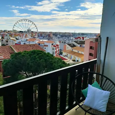 Superbe T2 En Centre Port, Vue Panoramique Sur Le Cap D'agde * Агд