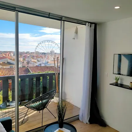 Апартаменти Superbe T2 En Centre Port, Vue Panoramique Sur Le Cap D'agde