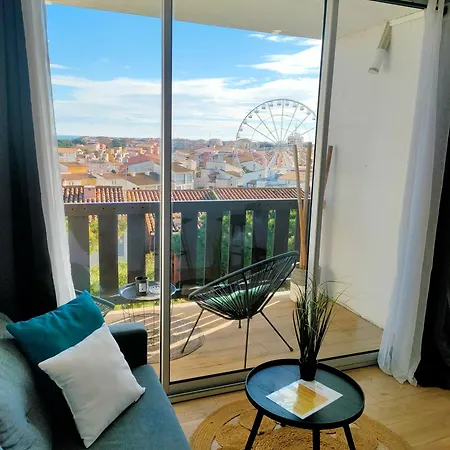 Superbe T2 En Centre Port, Vue Panoramique Sur Le Cap D'agde Апартаменти *